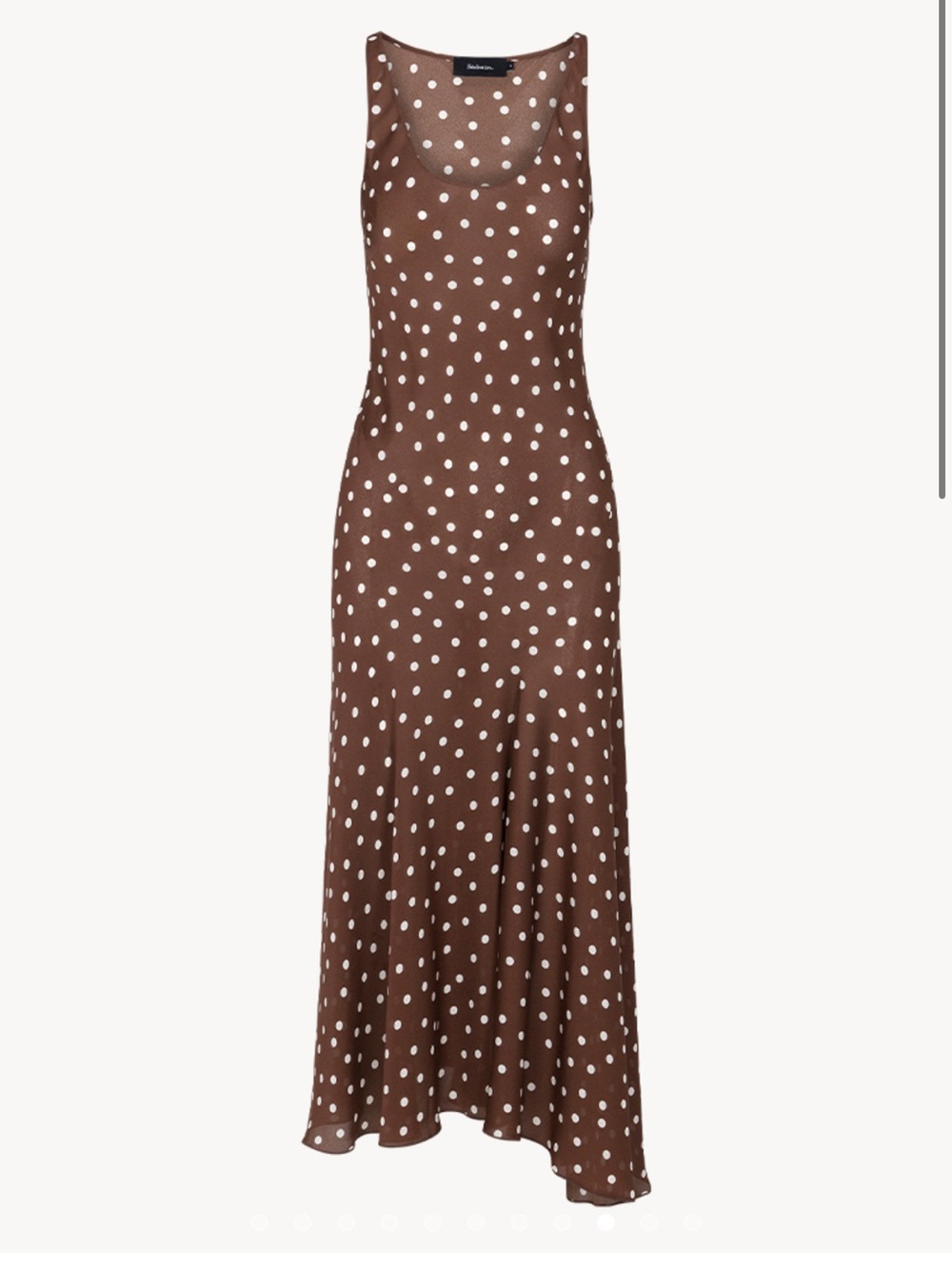 Réalisation Par Ellery Brown Polka Dot Midi Slip Dress - Picture 3 of 5